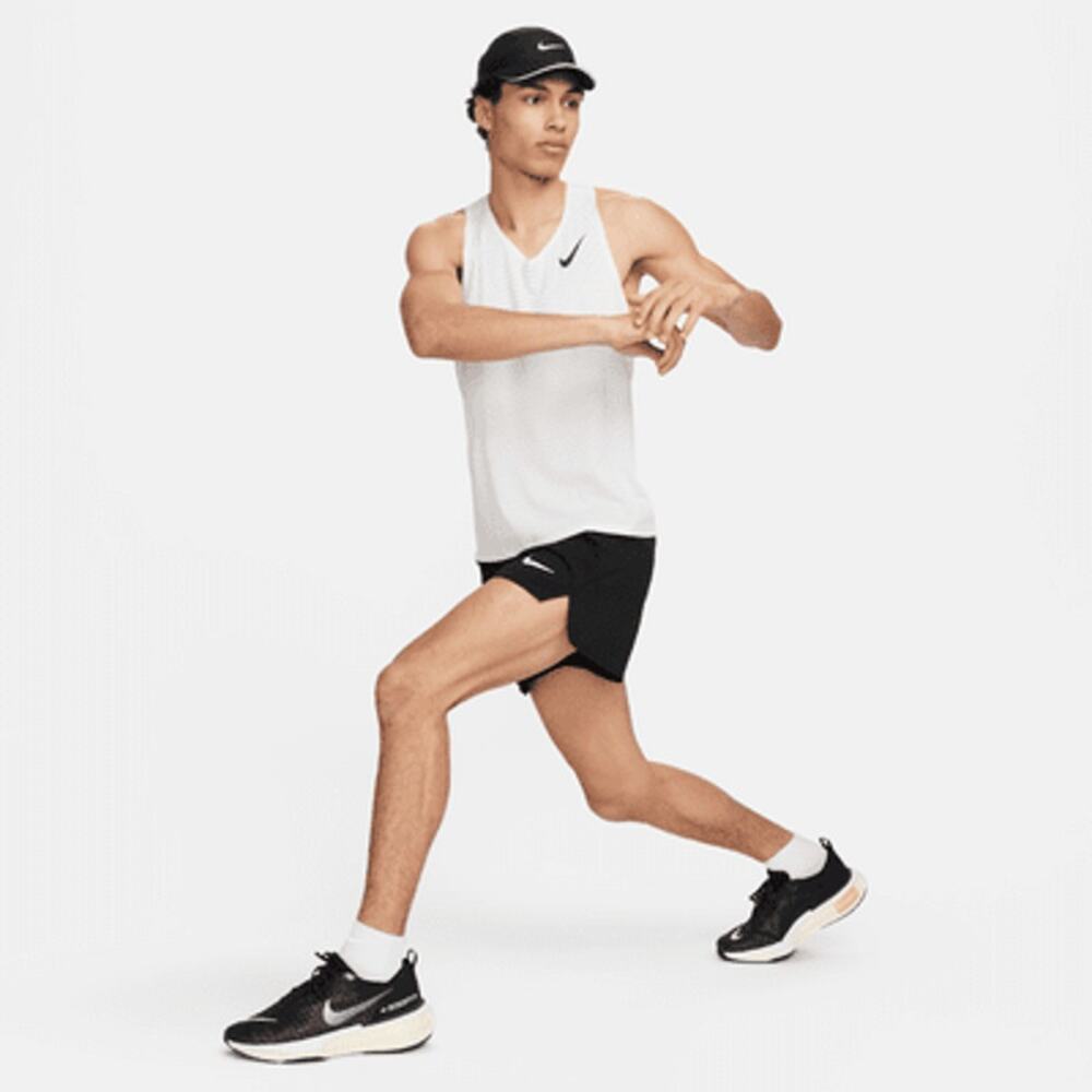 Nike Men's White Aeroswift Running Singlet Dri Fit Cj7835-100 Size M NWT - Picture 16 of 16